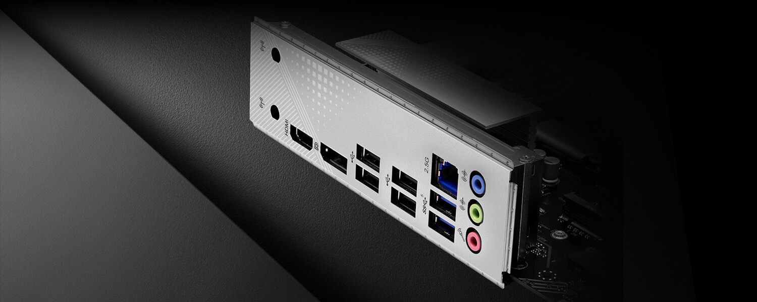 Pre-Installed IO Shield